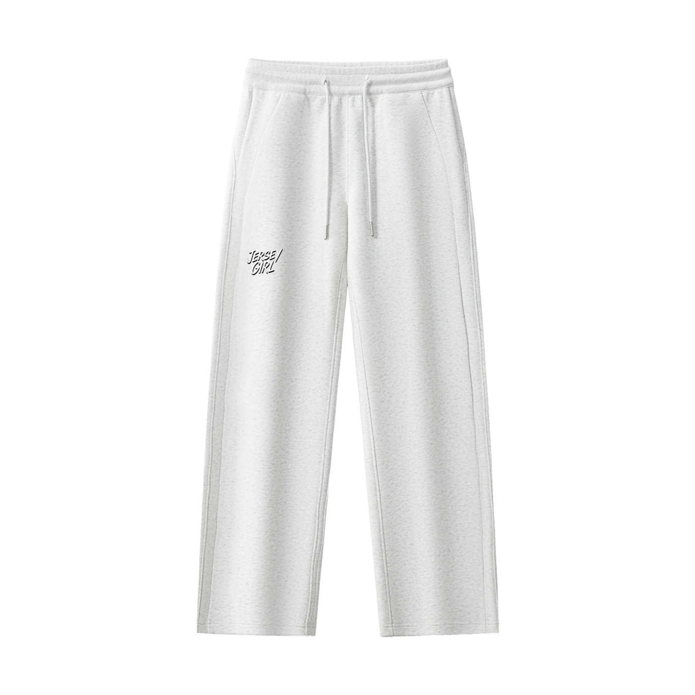 Essential Drawstring Straight-Leg Sweatpants