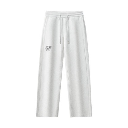 Essential Drawstring Straight-Leg Sweatpants