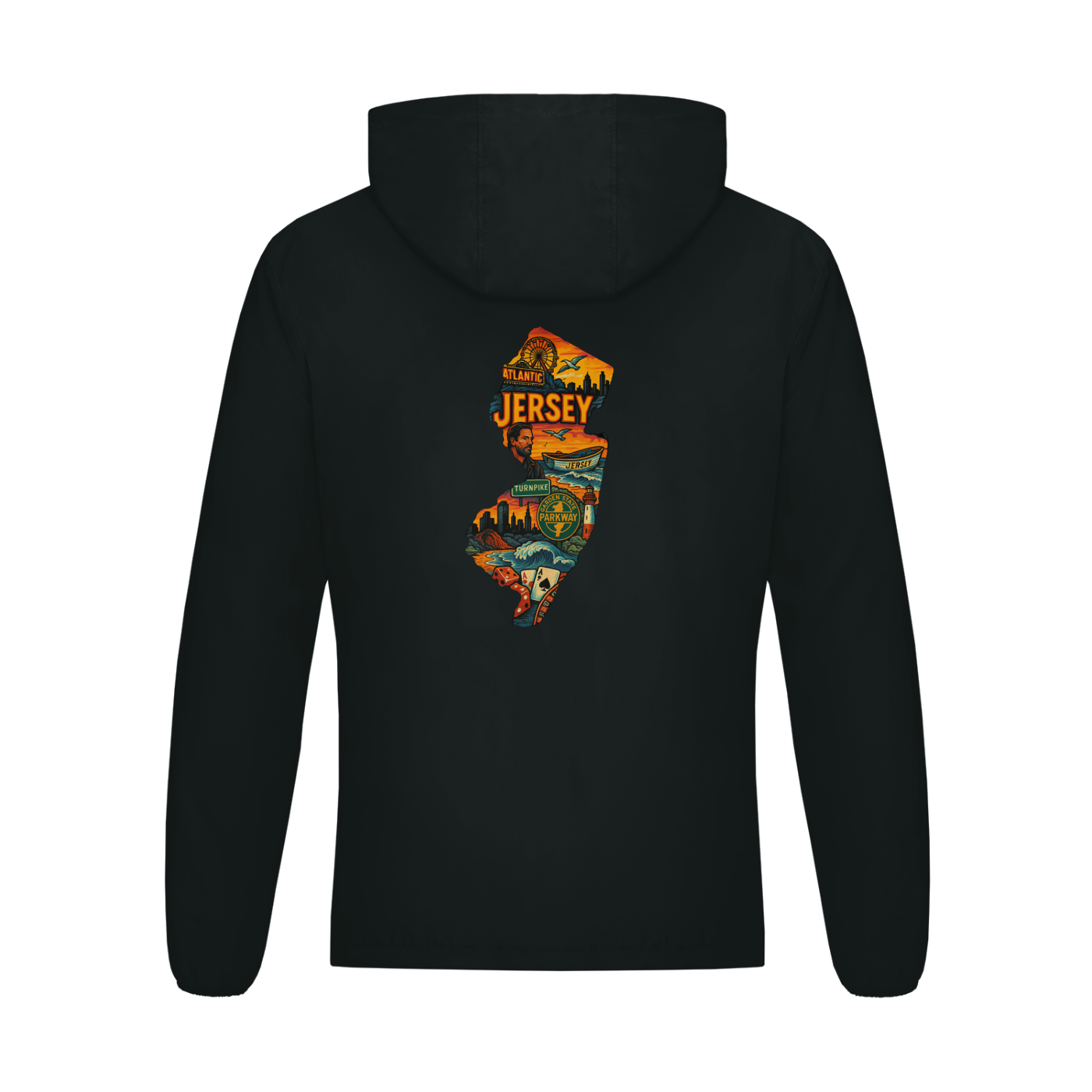 Soft Hooded Sports Jacket