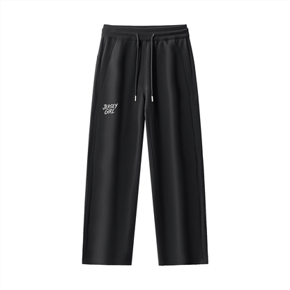 Essential Drawstring Straight-Leg Sweatpants
